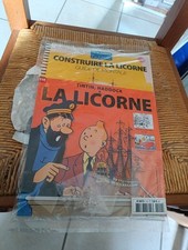 Tintin La Licorne Maquette  sous blister n 110 Collection hachette