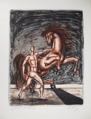 Franz priking homme domptant - homme,