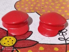 PLAYMOBIL X2 CASQUETTE ROUGE