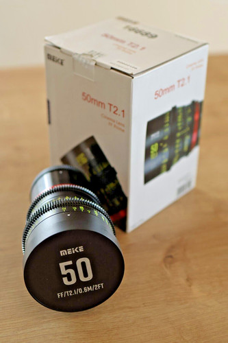 Meike 50mm cine - meike, t2.1