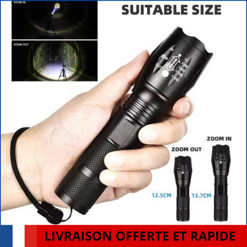 Torche led haute puissante - torche,