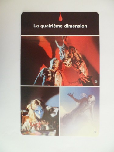 Carte fiche cinema - fiche, epouvante
