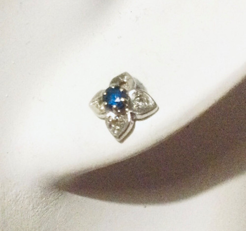 Blanc 750 diamant - or,