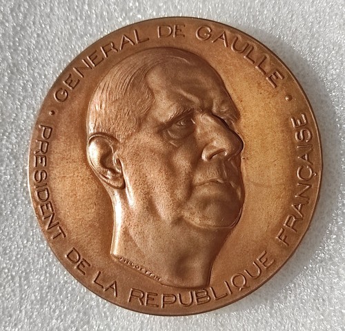 Medaille general gaulle - medaille,