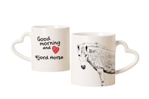 Cheval fjord tasse - cheval, avec