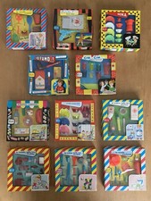 Lot de 11 petits coffrets jouets vintages Annees 70 - Neufs (ancien stock)