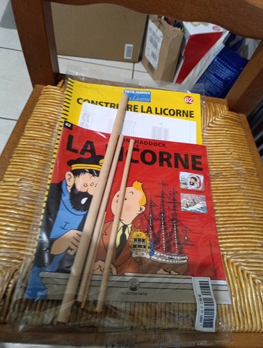 Tintin licorne maquette - tintin,
