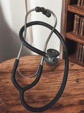 Vintage stéthoscope ancien de médecin rétro collection médicale d’occasion