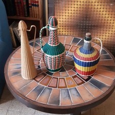 Bouteilles scoubidou année 60