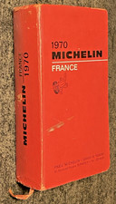 Guide michelin rouge - rouge, 1970