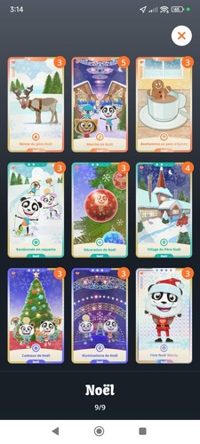 Chapitre complet cartes wecard - chapitre,