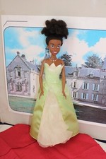 POUPEE TIANA AMIE DE  BARBIE NOIRE "LA PRINCESSE ET LA GRENOUILLE"  2009  DISNEY