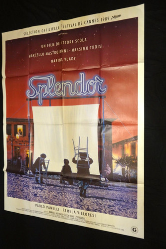 Ettore scola splendor affiche - scola,