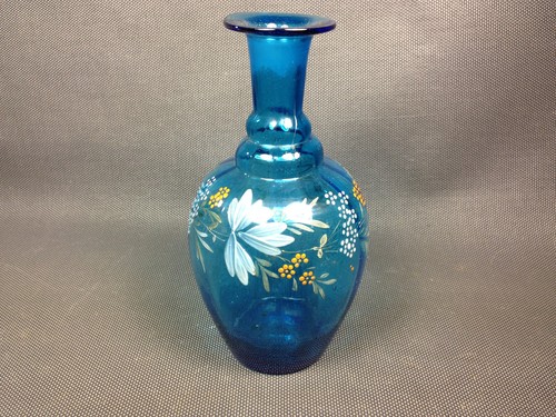 Ancien flacon fiole verre - en,