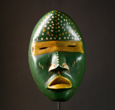 Masque Dan africain visage