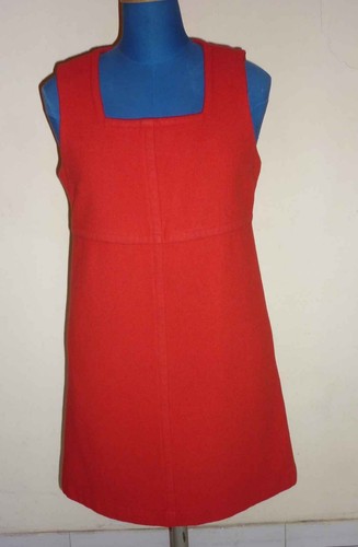 Robe rouge laine - robe,