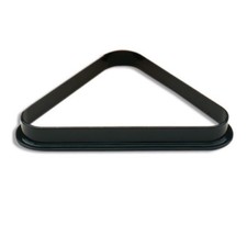 Triangle plastique noir 15 billes billard - diametre 57mm
