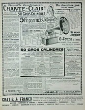  PUBLICITÉ DE PRESSE 1906