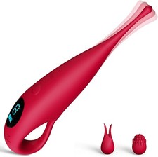 Sextoyse Femme Clitoridienne Vibromasseur Stimulateur Clitoridien Précise, Ecran