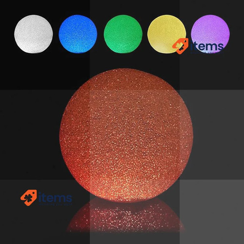 Relaxdays boule lumineuse led - relaxdays,