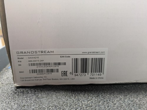 Grandstream port fxs - grandstream,