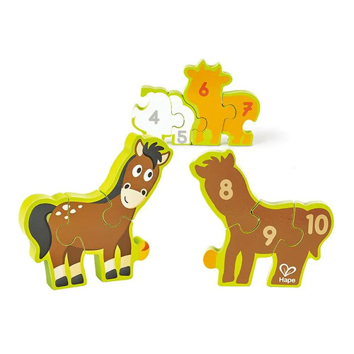 Numéros hape animaux la - numéros,