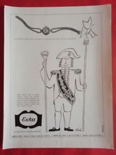 Publicité de presse Montre