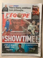 L'EQUIPE 24 JANVIER 2020 NBA PARIS - CHARLOTTE MILWAUKEE - MICHAEL JORDAN