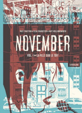 BD ROMAN GRAPHIQUE NOVEMBER - TOME 1, LA FILLE SUR LE TOIT / FRACTION, SARBACANE