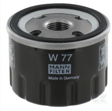 Filtre D'Huile Moteur W77 Pour