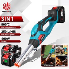 Pistolet Thermique Sans Fil 2 Vitesse Décapeur Thermique pour souffler de l'air