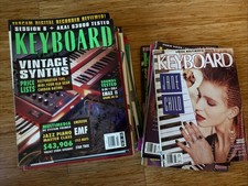 Vintage keyboard magazine lot - vintage,