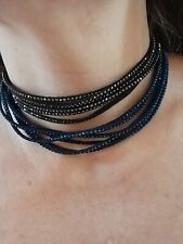 Vintage Leather Swarovski