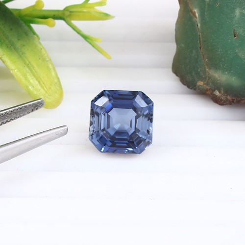Saphir naturel ceylan - de, bleu