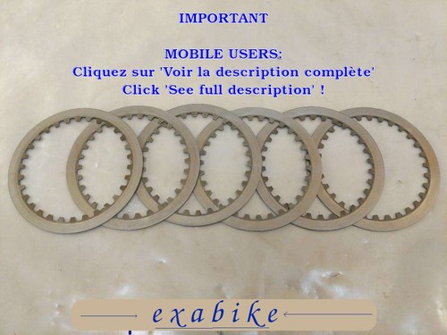 Disques lisses embrayage - lisses, d'embrayage