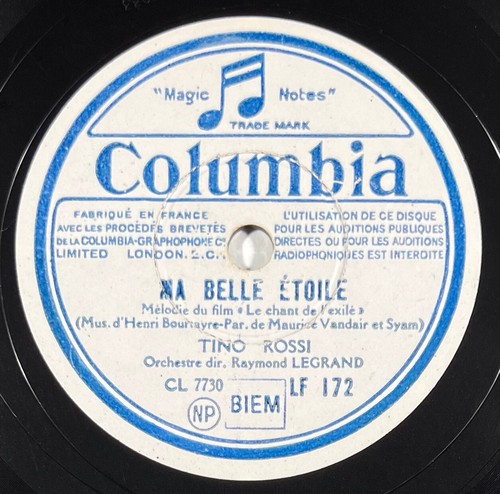 Tino rossi belle étoile - :, ma