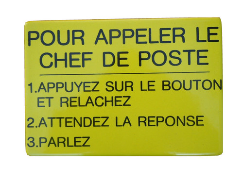 Plaque emaillee metro paris - emaillee,