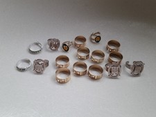 Lot bagues vintage tirette