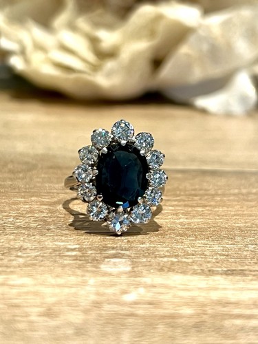 Bague pompadour 18k saphir - pompadour,