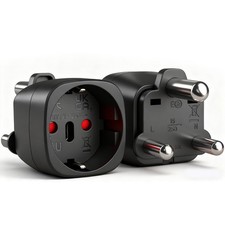 Lot de 2 adaptateurs de voyage