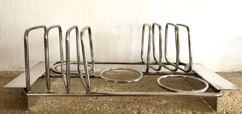 Porte toasts fleuron par - toasts,