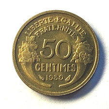 50 centimes 1939 Morlon