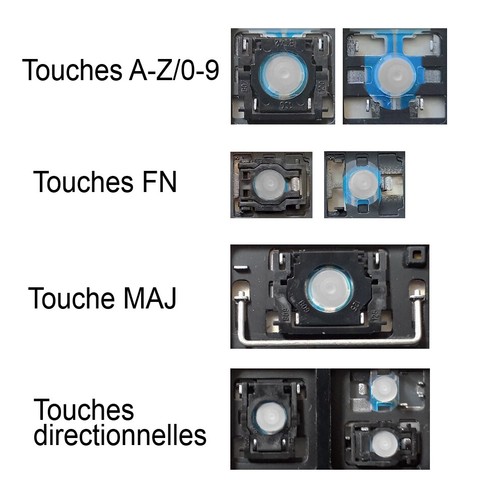 Touche clavier français - touche,