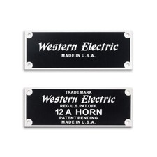Western electric 12a - electric,