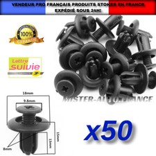 x50 Clips Fixation Universel