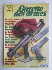 GAZETTE des ARMES N° 231 /Springfield Mle 1903/Colt Dragoon/PM Sterling L34A1
