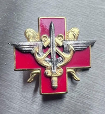 ORIGINAL MILITAIRE INSIGNE D.A.E.C.S.S.A 1948 / DRAGO TBE