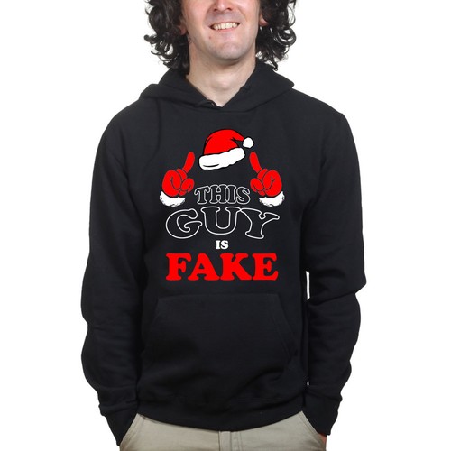 Fake santa funny - fake,