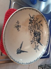 ANCIEN  Compotier Signé. Faïenceries  Sarreguemines.  Digoin. Favori