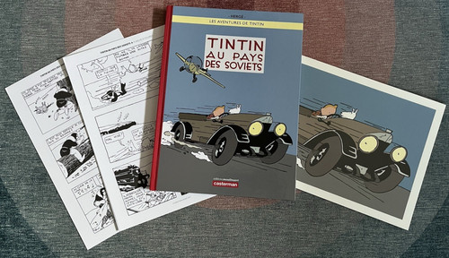 Tintin herge au pays - tintin,